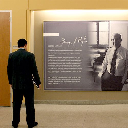 Harper Center Interior Branding.